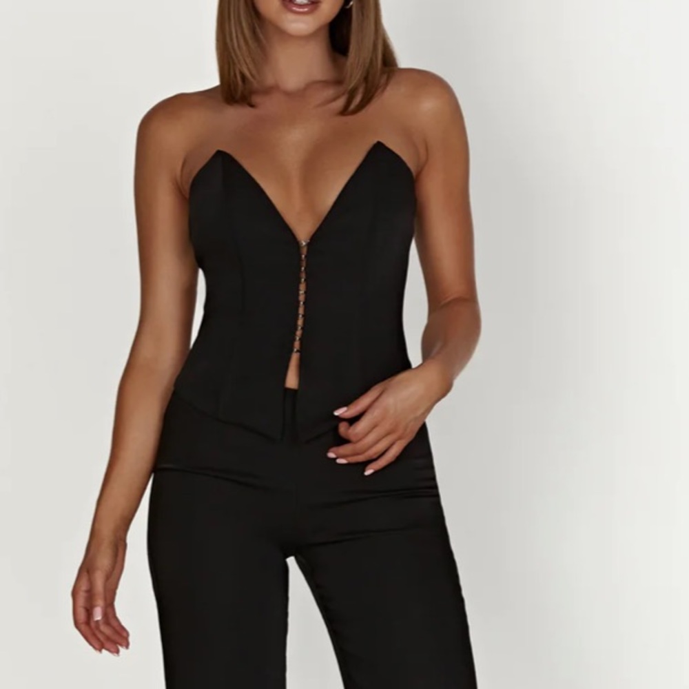 Meshki Janayia Pointed Corset Top